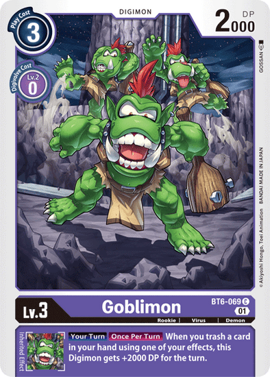 Goblimon - BT6-069 - Common available at 401 Games Canada