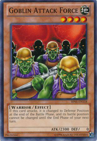 Goblin Attack Force - BP01-EN118 - Common - Unlimited available at 401 Games Canada