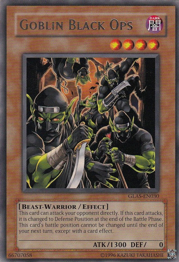 Goblin Black Ops - GLAS-EN030 - Rare - Unlimited available at 401 Games Canada