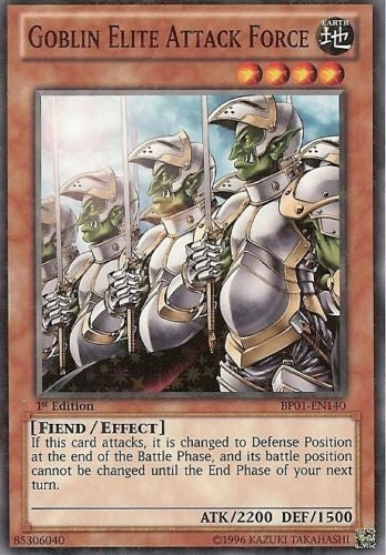 Goblin Elite Attack Force - BP01-EN140 - Starfoil Rare - 1st Edition available at 401 Games Canada