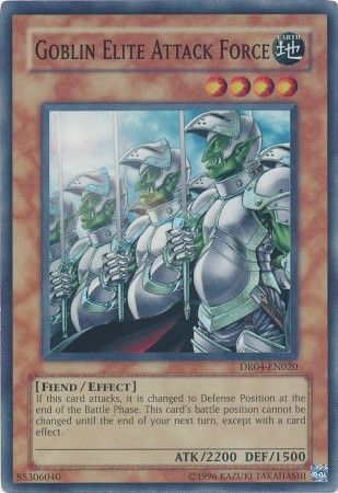 Goblin Elite Attack Force - DR04 - EN020 - Super Rare available at 401 Games Canada