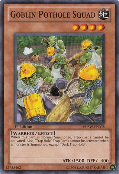 Goblin Pothole Squad - PHSW-EN035 - Common - 1st Edition available at 401 Games Canada