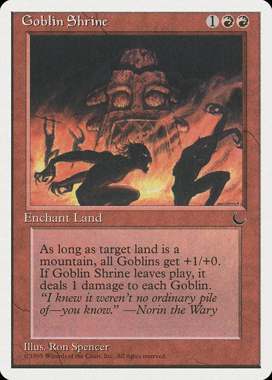 Goblin Shrine (CHR) available at 401 Games Canada