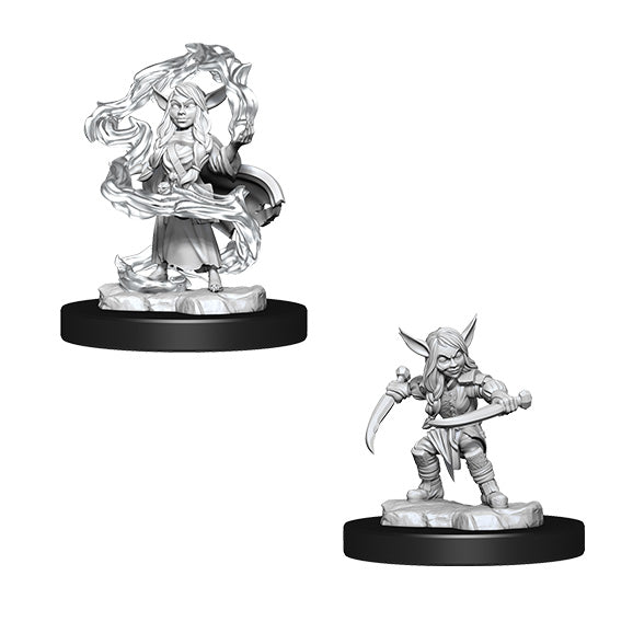 Goblin Sorcerer/Rogue Female - Critical Role Unpainted Minis available at 401 Games Canada