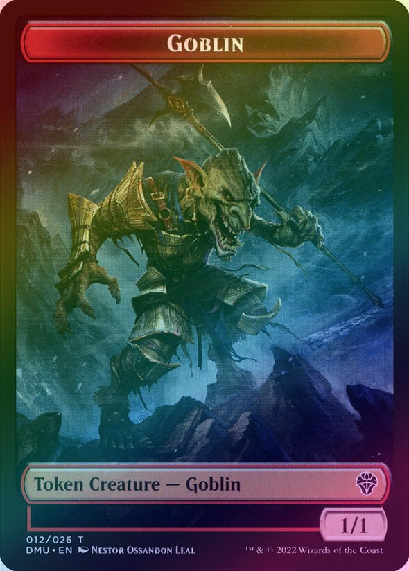 Saproling // Goblin Token (Foil) (TDMU)