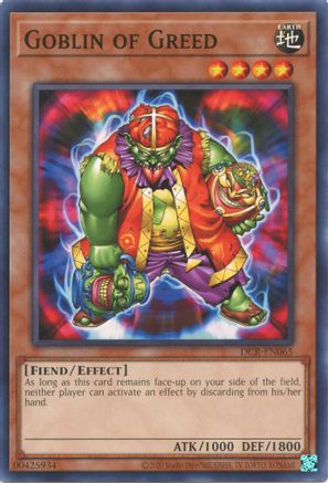 Goblin of Greed - DCR-EN065 - Common - Unlimited Worldwide available at 401 Games Canada