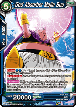 God Absorber Majin Buu - BT3-051 - Common available at 401 Games Canada