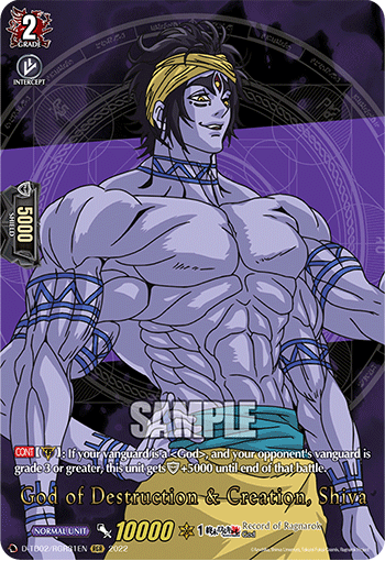 God of Destruction & Creation, Shiva - D-TB02/RGR31 - Ragnarok Rare available at 401 Games Canada