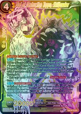 God of Destruction Toppo, Skillbreaker - EX19-18 - Expansion Rare (Foil) available at 401 Games Canada