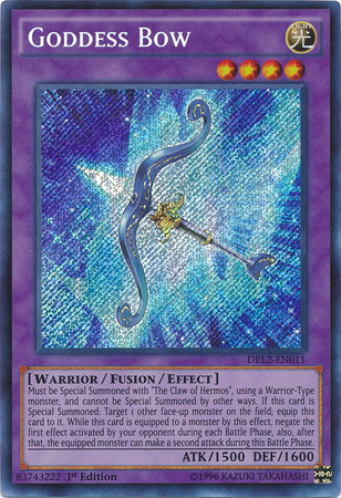 Goddess Bow - DRL2-EN011 - Secret Rare - 1st Edition available at 401 Games Canada