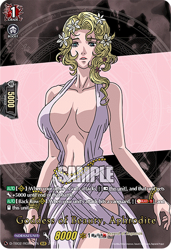 Goddess of Beauty, Aphrodite - D-TB02/RGR32 - Ragnarok Rare available at 401 Games Canada