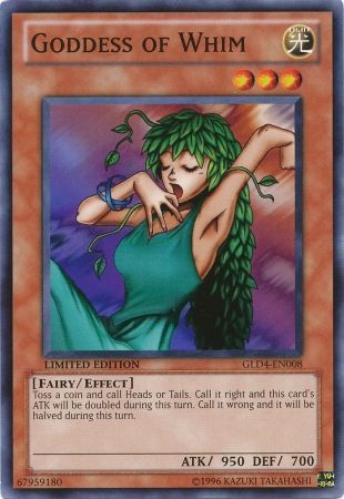 Goddess of Whim - GLD4-EN008 - Common - Limited Edition available at 401 Games Canada