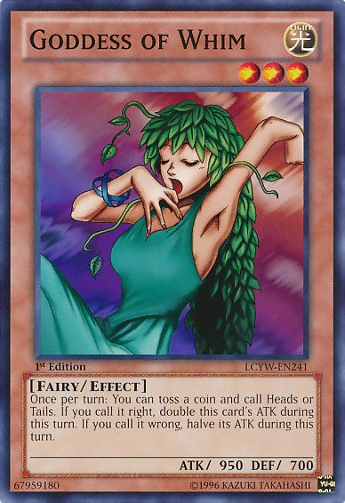 Goddess of Whim - LCYW-EN241 - Common - 1st Edition available at 401 Games Canada