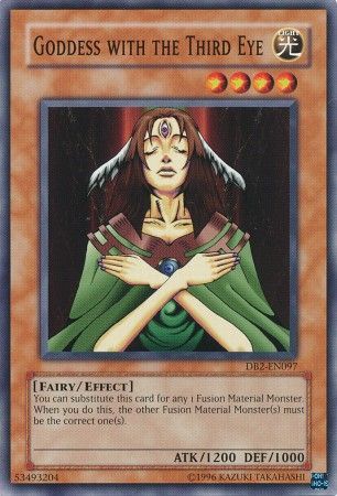 Goddess with the Third Eye - DB2-EN097 - Common available at 401 Games Canada