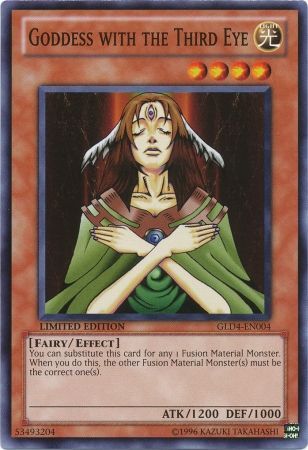 Goddess with the Third Eye - GLD4-EN004 - Common - Limited Edition available at 401 Games Canada