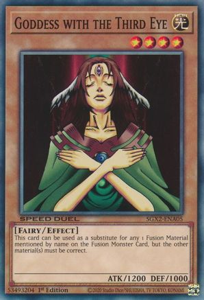 Goddess with the Third Eye - SGX2-ENA05 - Common - 1st Edition available at 401 Games Canada