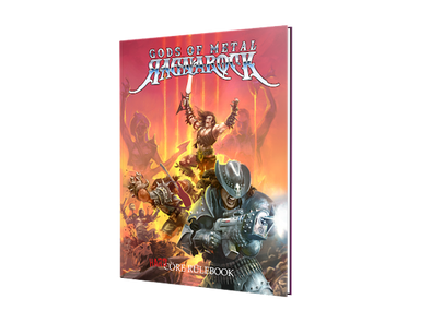 Gods Of Metal Ragnarock - Core Rulebook available at 401 Games Canada