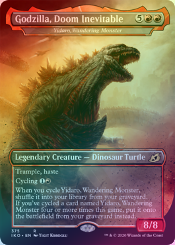 401 Games Canada - Godzilla, Doom Inevitable - Yidaro, Wandering Monster (Godzilla Series) (Foil) (IKO) 401 Games Canada - Godzilla, Doom Inevitable - Yidaro, Wandering Monster (Godzilla Series) (Foil) (IKO)