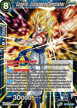 Gogeta, Godspeed Demolisher - BT12-038 - Super Rare available at 401 Games Canada