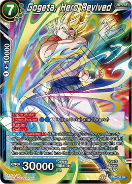 Gogeta, Hero Revived - BT5-038 - Super Rare available at 401 Games Canada