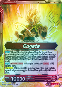 Gogeta // SSB Gogeta, Prophet of Demise - BT11-001 - Common (FOIL) available at 401 Games Canada