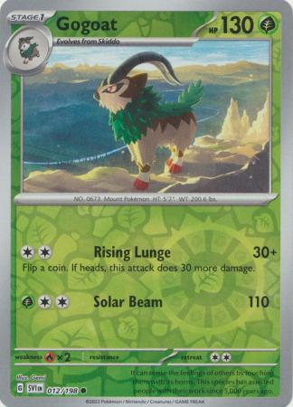 Gogoat - 012/198 - Common - Reverse Holo available at 401 Games Canada