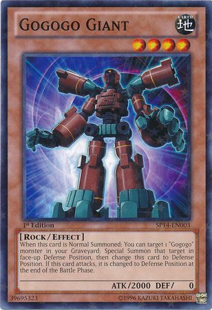 Gogogo Giant - SP14-EN003 - Common - 1st Edition available at 401 Games Canada