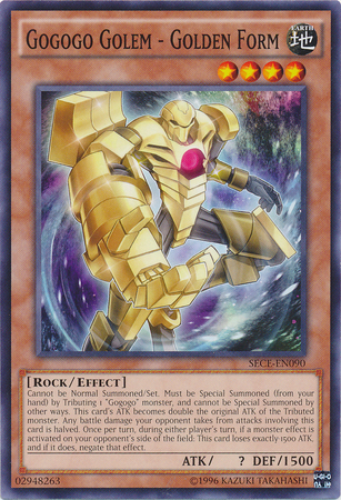 Gogogo Golem - Golden Form - SECE-EN090 - Common - Unlimited available at 401 Games Canada