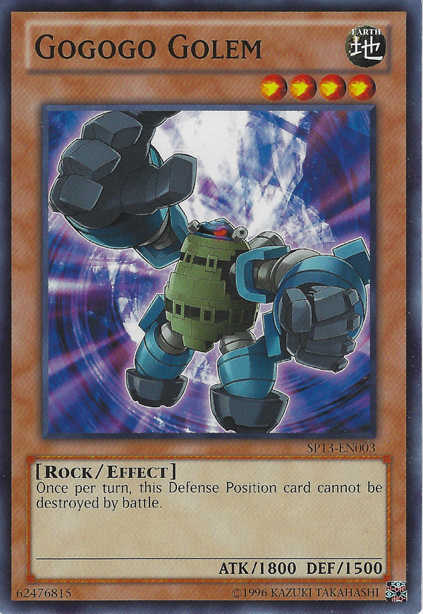 Gogogo Golem - SP13-EN003 - Common - Unlimited available at 401 Games Canada