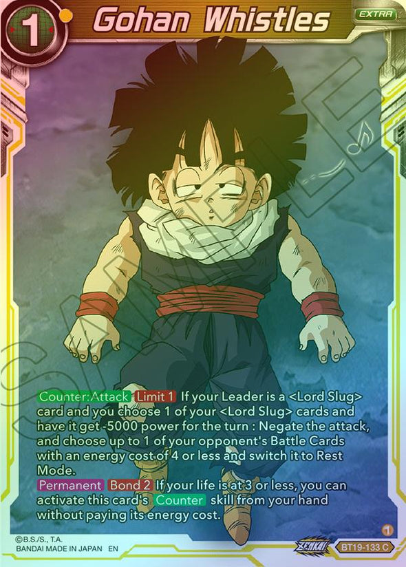 Gohan Whistles - BT19-133 - Common (Foil) available at 401 Games Canada