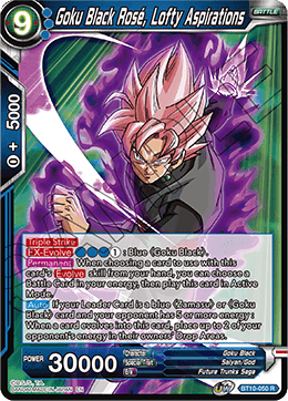 Goku Black Rose, Lofty Aspirations - BT10-050 - Rare (FOIL) (Reprint) available at 401 Games Canada