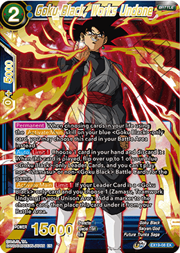 Goku Black, Works Undone - EX19-08 - Expansion Rare available at 401 Games Canada