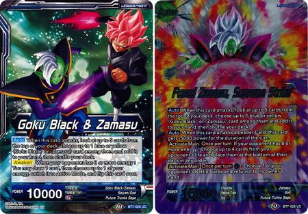 Goku Black & Zamasu // Fused Zamasu, Supreme Strike - BT7-026 - Uncommon (FOIL) available at 401 Games Canada