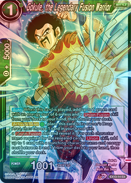 Gokule, the Legendary Fusion Warrior - EX13-14 - Expansion Rare (Foil) available at 401 Games Canada