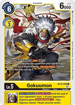 Gokuumon - BT12-039 - Common available at 401 Games Canada