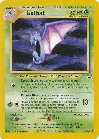 Golbat - 29/64 - Uncommon - Unlimited available at 401 Games Canada