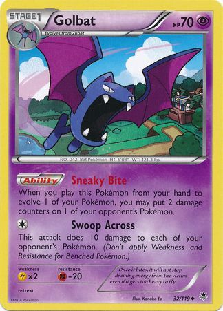 Golbat - 32/119 - Uncommon available at 401 Games Canada