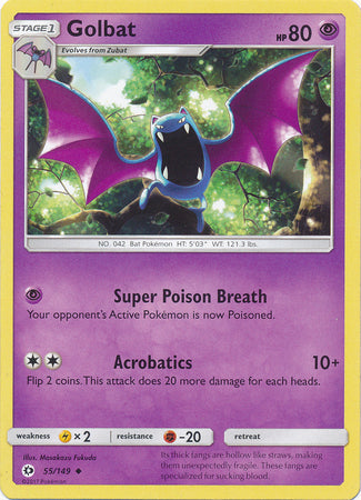 Golbat - 55/149 - Uncommon available at 401 Games Canada