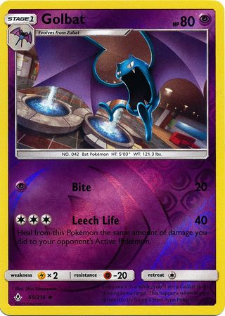 Golbat - 65/214 - Uncommon - Reverse Holo available at 401 Games Canada