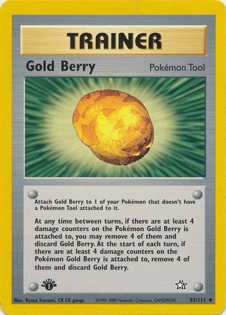 Gold Berry - 93/111 - Uncommon - 1st Edition available at 401 Games Canada