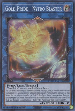 Gold Pride - Nytro Blaster - PHHY-EN090 - Super Rare - 1st Edition available at 401 Games Canada