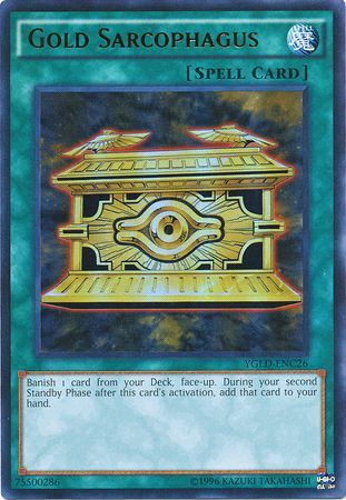 Gold Sarcophagus - YGLD-ENC26 - Ultra Rare - Unlimited available at 401 Games Canada