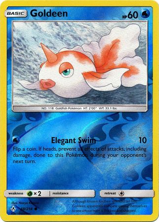Goldeen - 48/214 - Common - Reverse Holo available at 401 Games Canada