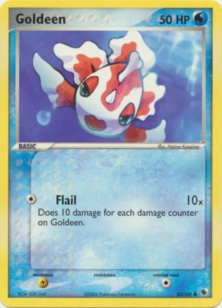 Goldeen - 55/109 - Common (No "e" Symbol) available at 401 Games Canada