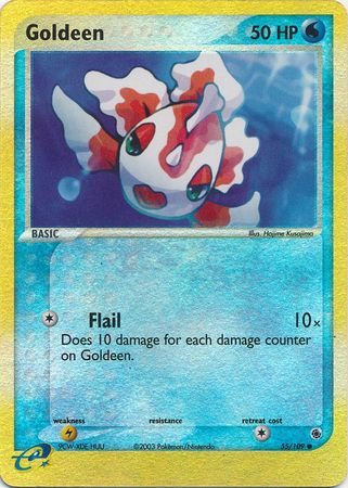 Goldeen - 55/109 - Common - Reverse Holo available at 401 Games Canada