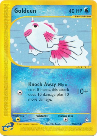 Goldeen - 78/147 - Common available at 401 Games Canada