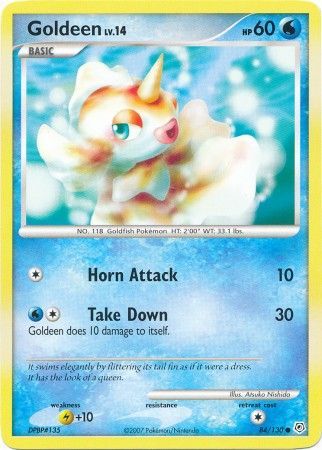 Goldeen - 84/130 - Common available at 401 Games Canada