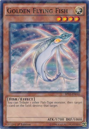 Golden Flying Fish - BP03-EN040 - Rare - 1st Edition available at 401 Games Canada