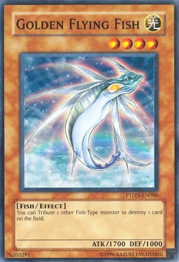 Golden Flying Fish - PTDN-EN086 - Super Rare - Unlimited available at 401 Games Canada