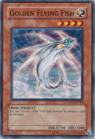 Golden Flying Fish - TU01-EN018 - Common available at 401 Games Canada